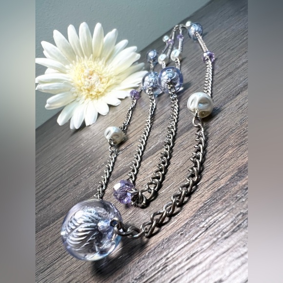 DOUBLE LAYER NECKLACE - Picture 4 of 6